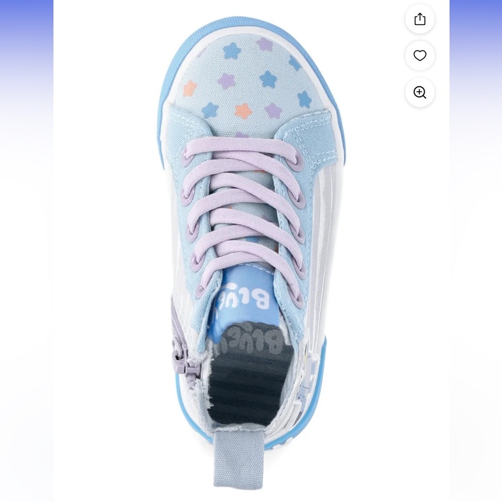 Bluey Girl  High Top Sneakers - Picture 5 of 15